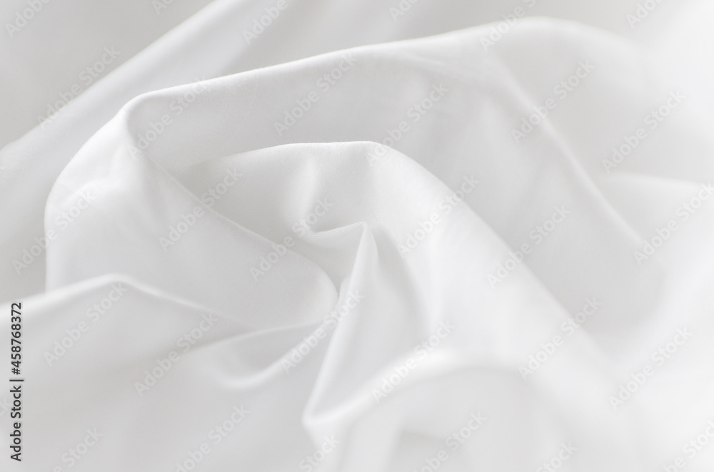 Fototapeta premium white fabric drapery background texture