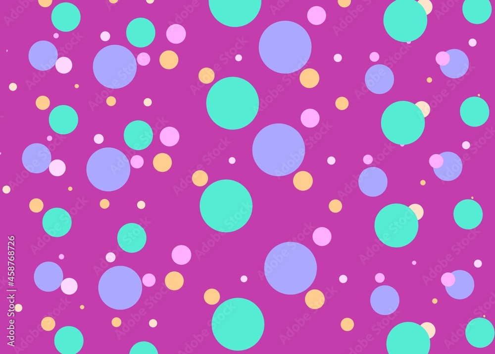 seamless pattern with circles