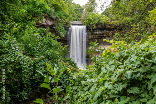 Minnehaha Falls in Minneapolis  photo