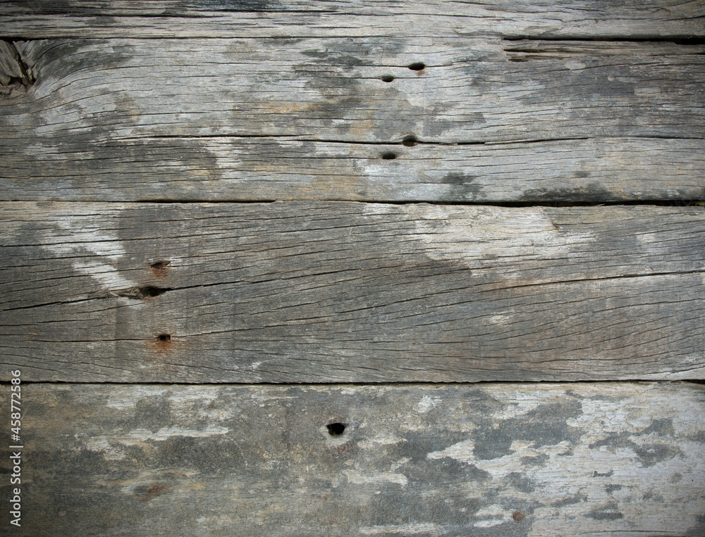 Fototapeta premium Old wooden floortexture background, wood planks