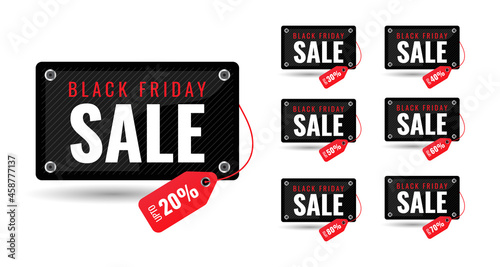 Mega sale percent discount concept horizontal banner template design. Discount abstract promotion layout poster Mega sale vector illustration.