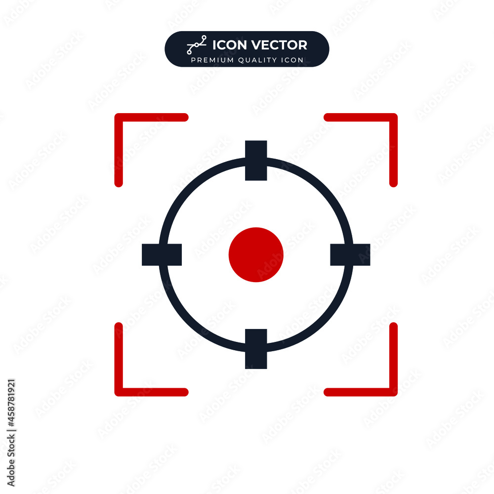 target icon symbol template for graphic and web design collection logo vector illustration target icon symbol template for graphic and web design collection logo vector illustration