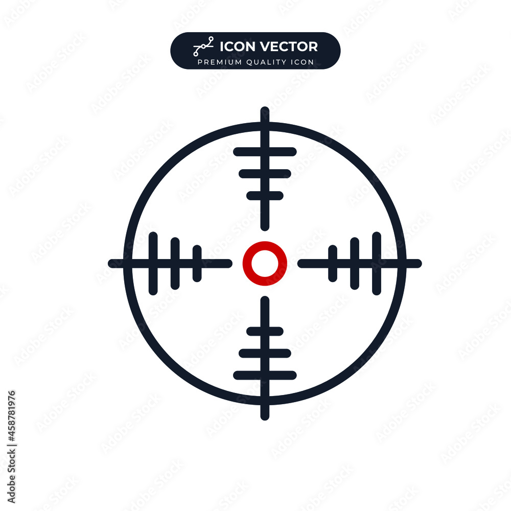 target icon symbol template for graphic and web design collection logo vector illustration target icon symbol template for graphic and web design collection logo vector illustration