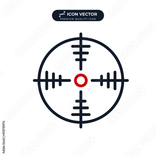 target icon symbol template for graphic and web design collection logo vector illustration