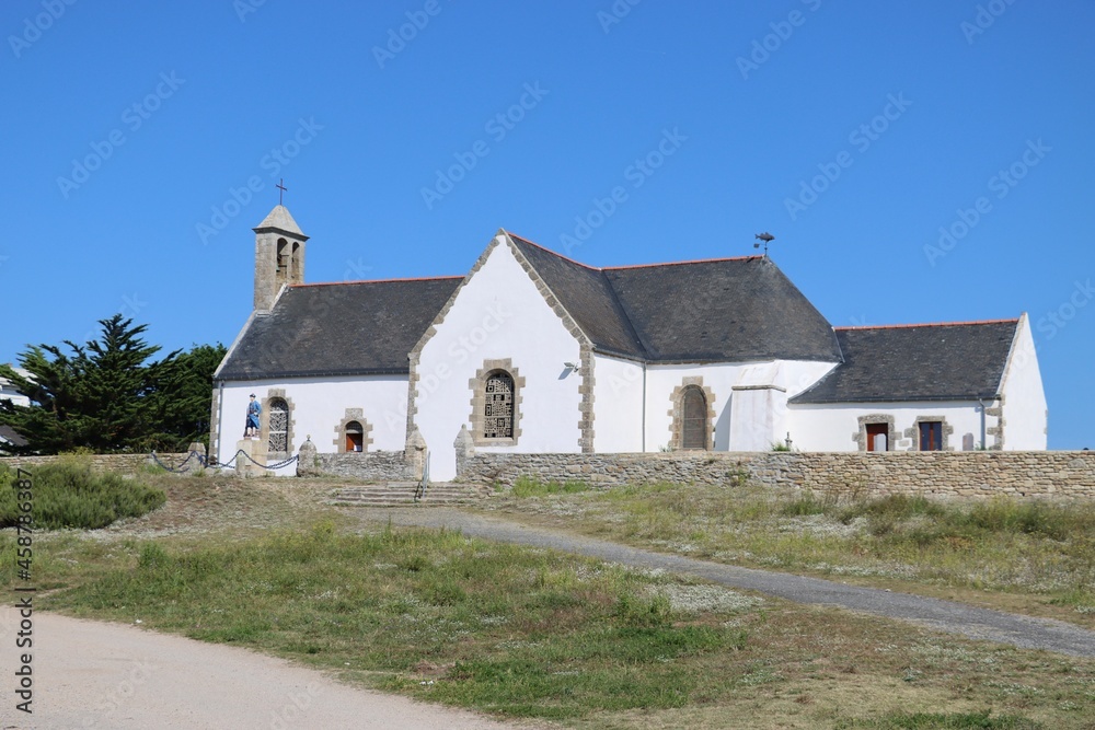 church in the village of Hoedic church in the village of Hoedic