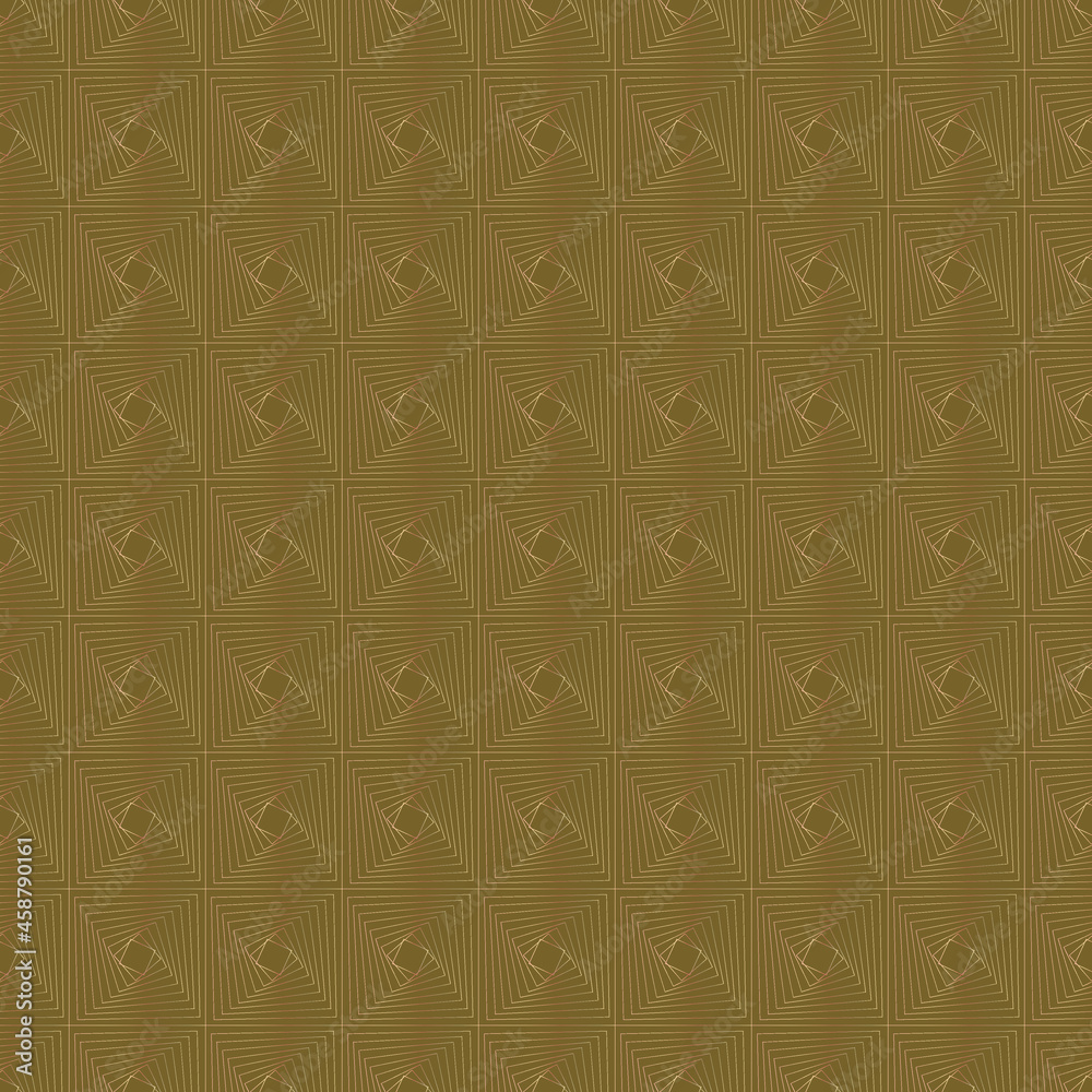 Seamless pattern abstraction of golden squares Seamless pattern abstraction of golden squares