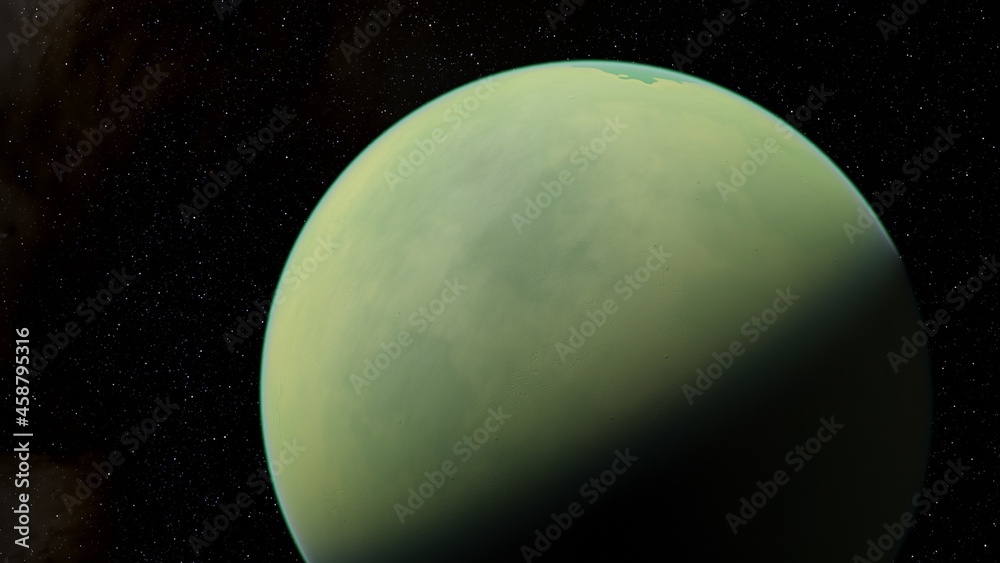 Planets and galaxy, beauty of deep space 3d illustration Planets and galaxy, beauty of deep space 3d illustration