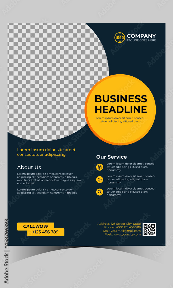 Creative business flyer template Creative business flyer template