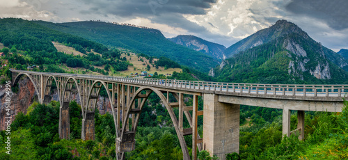 View on Đurđevića Tara Bridge