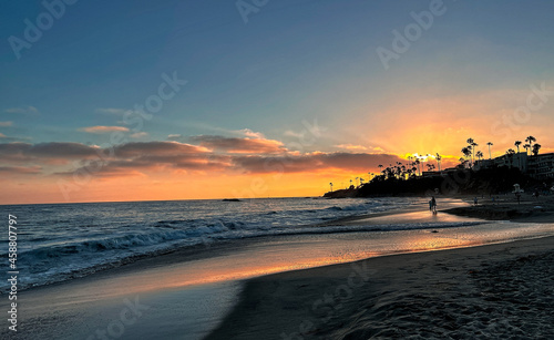 Sunset on Laguna Beach