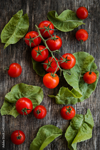 tomatoes and basil