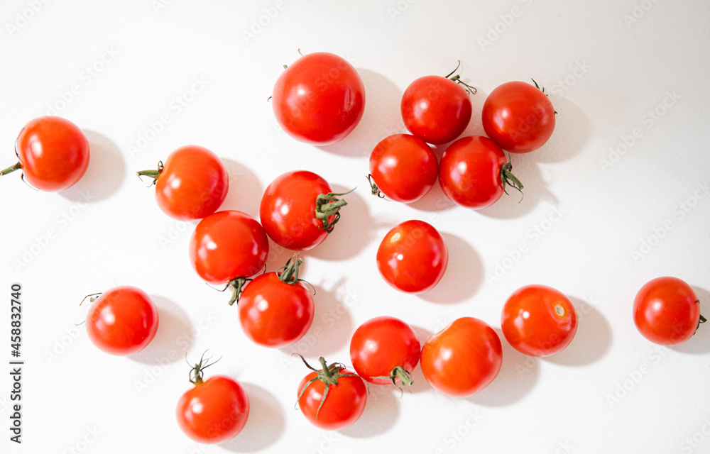 tomatoes isolated on white tomatoes isolated on white
