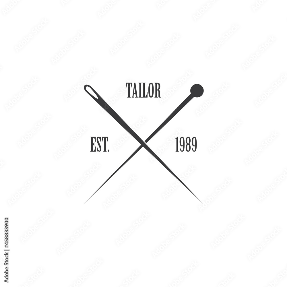Tailor or textile logo