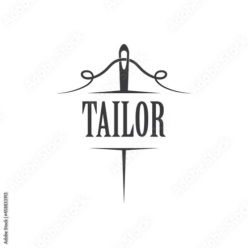 Tailor or textile logo
