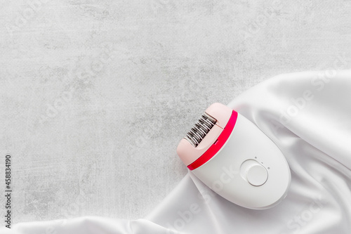 Depilatory on silk - epilator for soft hair removal and depilation