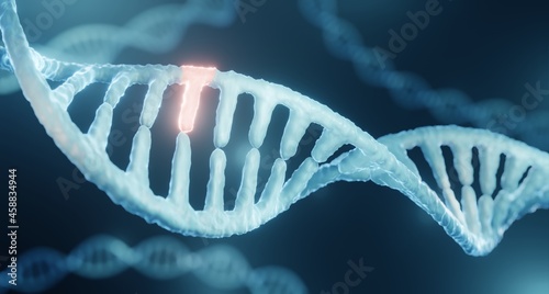 Fotografia DNA mutation / Genetic modification