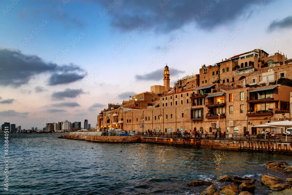 Jaffa Old City Port Sunset