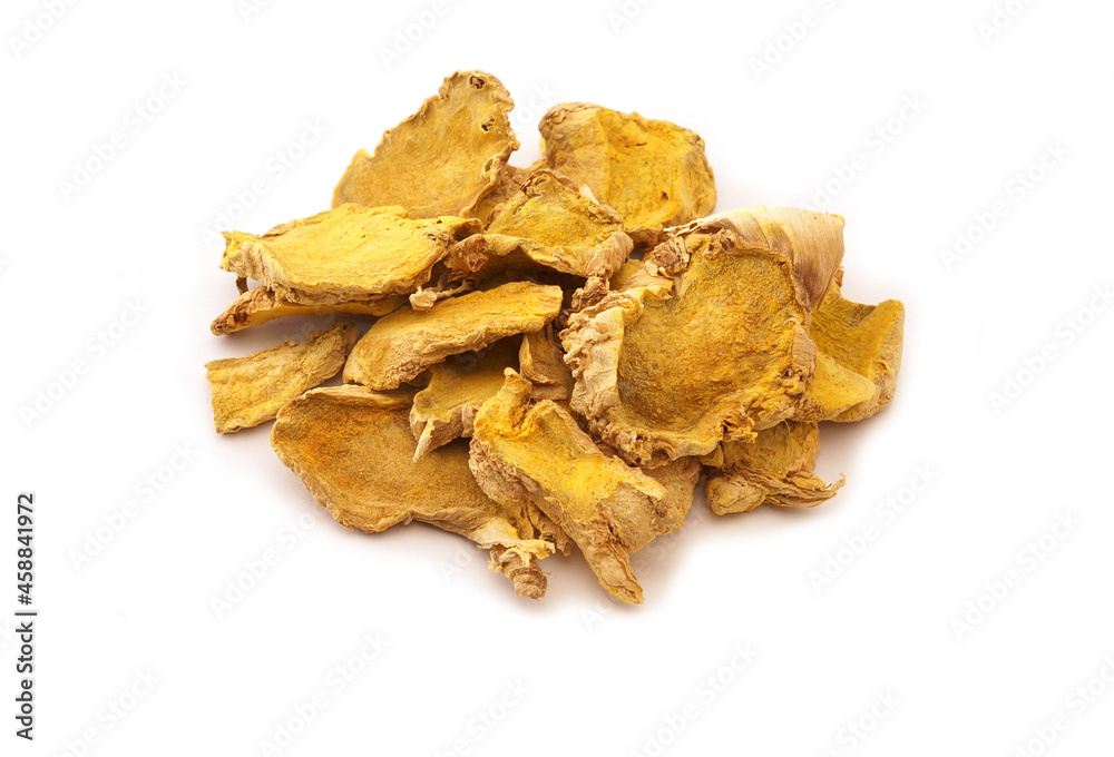 Turmeric isolated on white background Turmeric isolated on white background