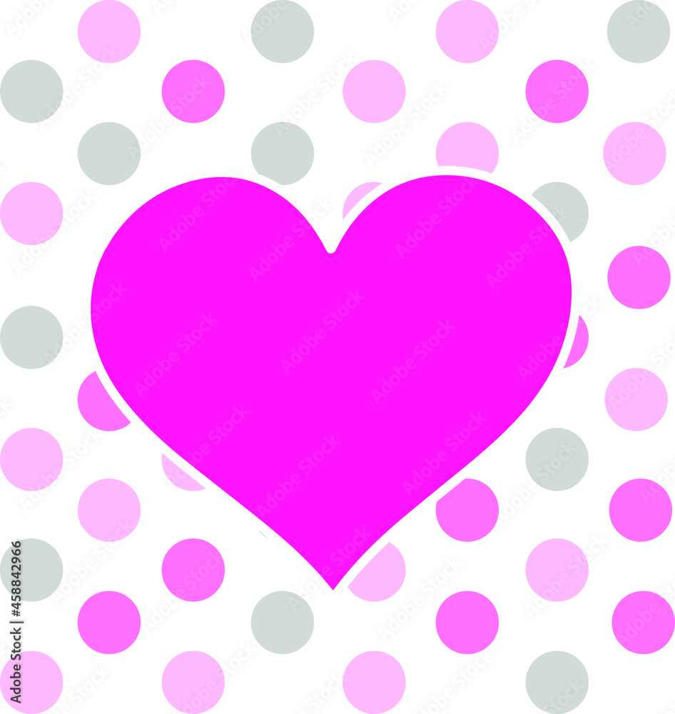 pink heart collection There is a small circle on the back, cute, on a white background. pink heart collection There is a small circle on the back, cute, on a white background.