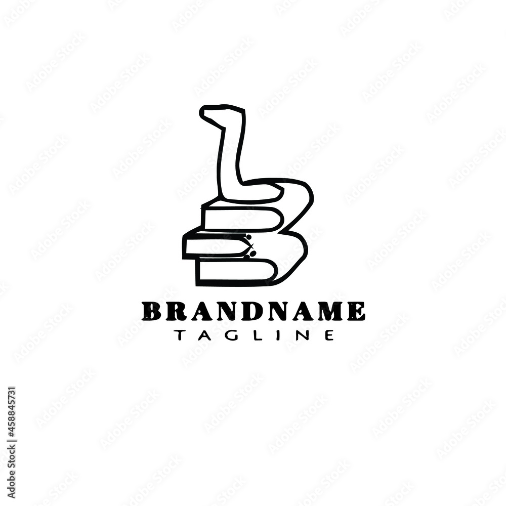 cute bookworm logo cartoon icon design template black isolated vector illustration cute bookworm logo cartoon icon design template black isolated vector illustration