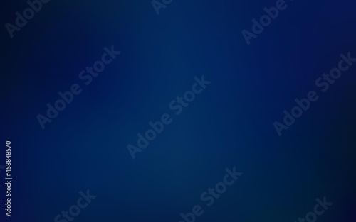 Dark blue vector blurred template.