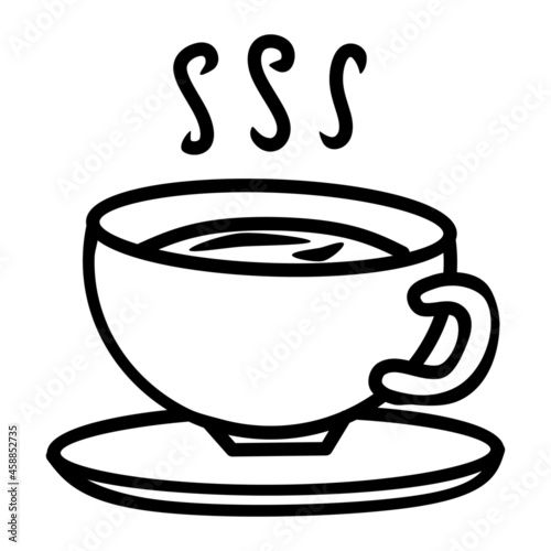 coffee of food hand drawn illustration