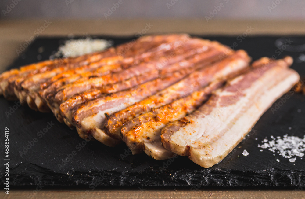 Uncooked Sliced Bacon Uncooked Sliced Bacon