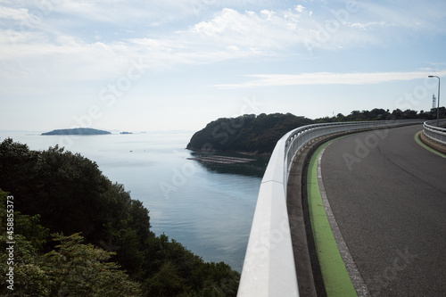 日本の岡山県備前市のとても美しい海