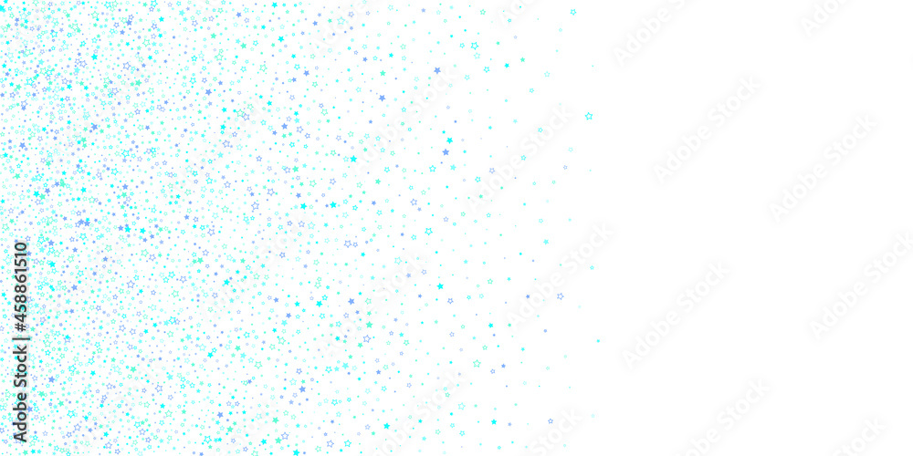 Blue, cyan, turquoise glitter stars confetti Blue, cyan, turquoise glitter stars confetti