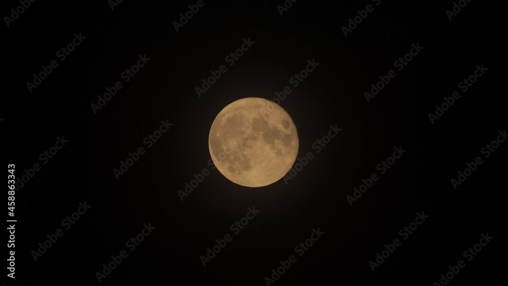Full Harvest Moon September 21st 2021. Uk, North London, Night time. Full Harvest Moon September 21st 2021. Uk, North London, Night time.