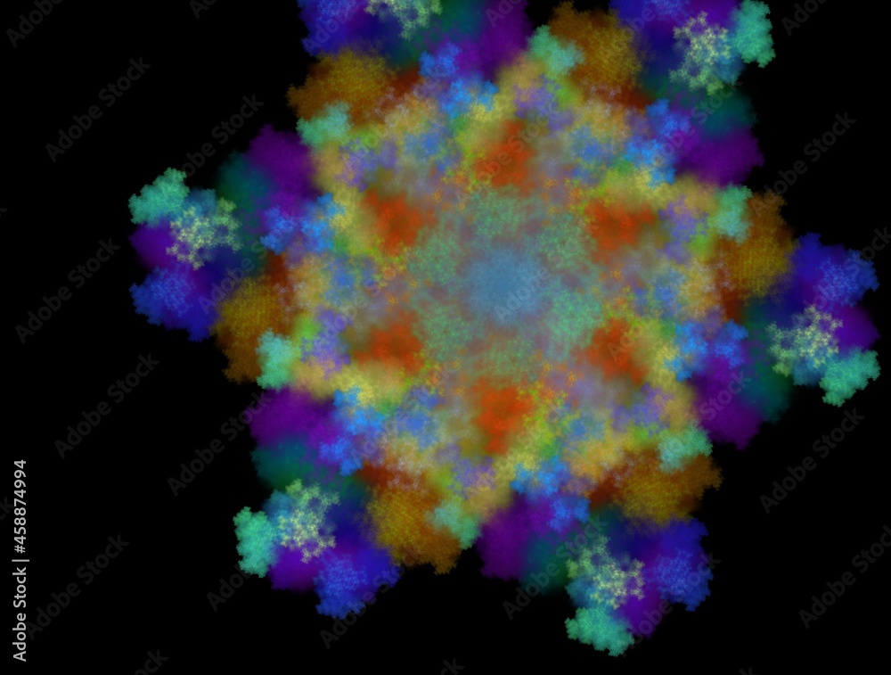 Imaginatory fractal abstract background Image Imaginatory fractal abstract background Image