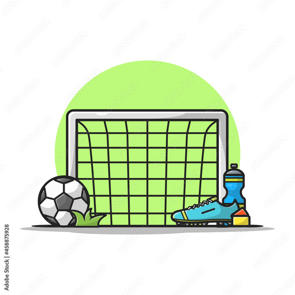 Soccer Field Cartoon Vector Icon Illustration. Sport Outdoor Icon Concept Isolated Premium Vector. Flat Cartoon Style Stock Vector | Adobe Stock Soccer Field Cartoon Vector Icon Illustration. Sport Outdoor Icon Concept Isolated Premium Vector. Flat Cartoon Style Stock Vector | Adobe Stock