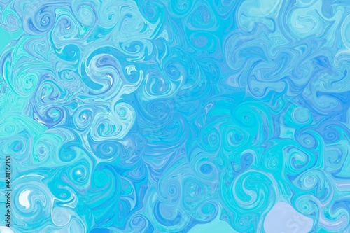 Blue abstract background with effects for your social media covers, artworks etc.