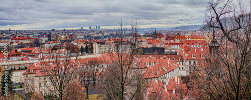 プラハ城から見た市街地