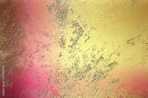 Obraz na płótnie Golden Abstract decorative paper texture background for artwork - Illustration
w salonie