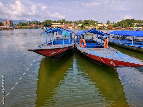 beautiful boats in lake water in europe best water sport tourism of europe