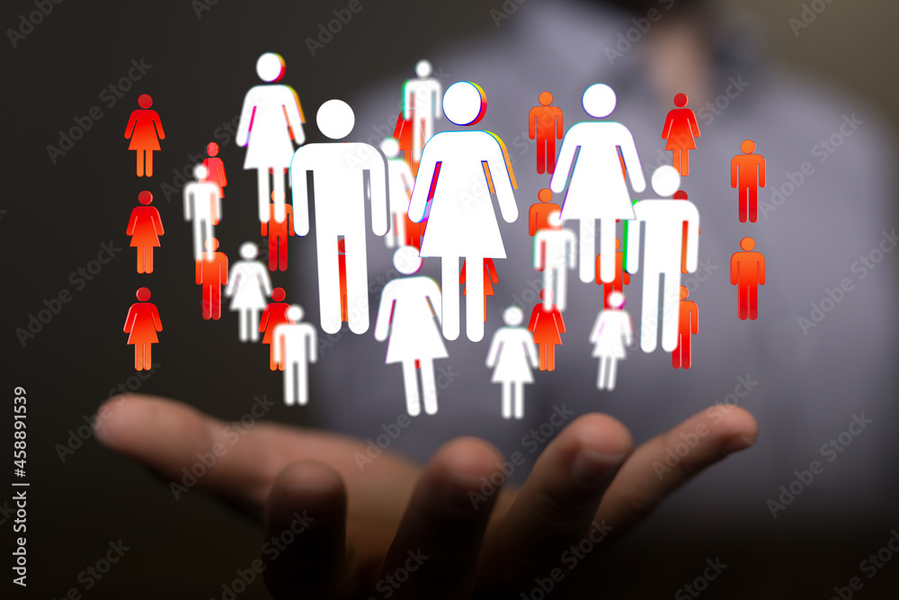 Human resource management and recruitment employment business concept Human resource management and recruitment employment business concept