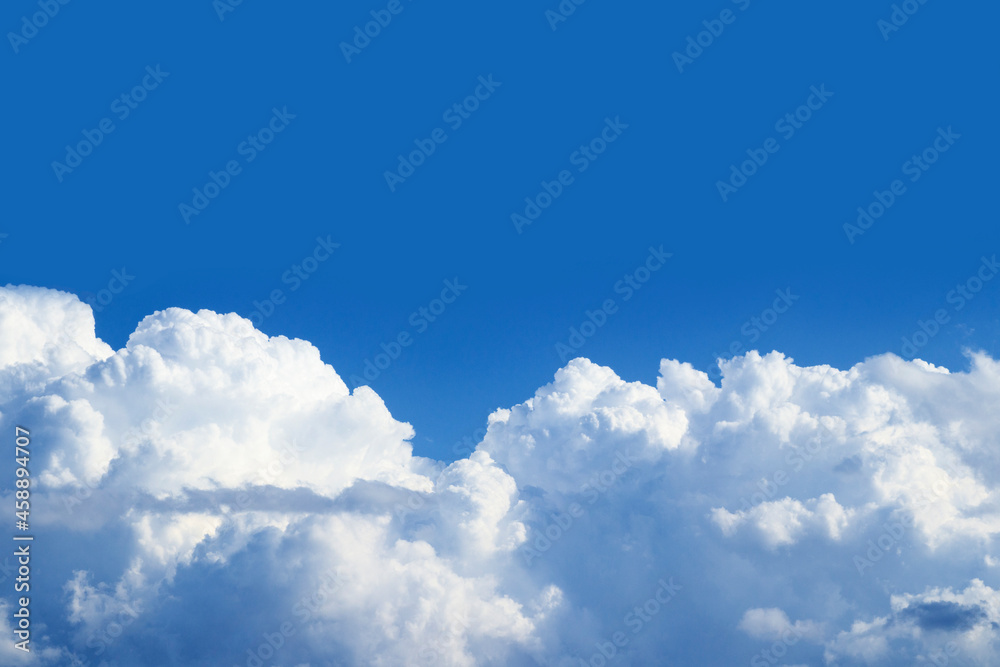 Clouds in the blue sky background. Clouds in the blue sky background.
