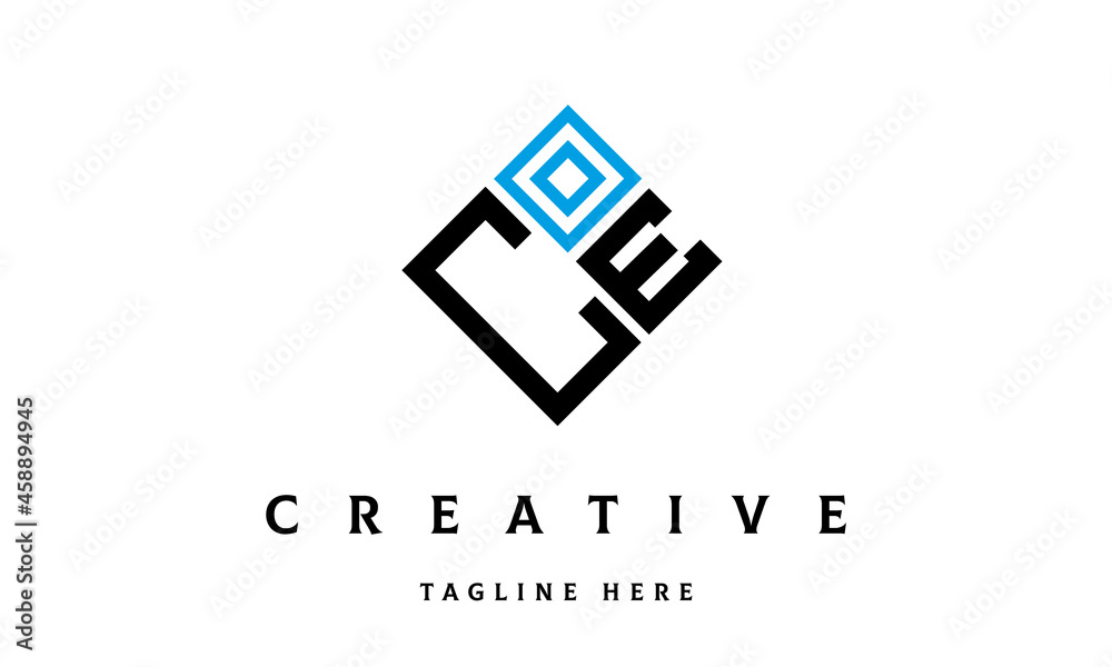 CE square two latter logo vector CE square two latter logo vector