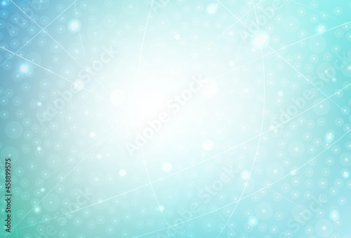 Light Green vector background with straight lines.