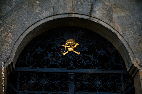Foto Kuks, East Bohemia, Czech Republic, 10 July 2021: Baroque castle and hospital Ku