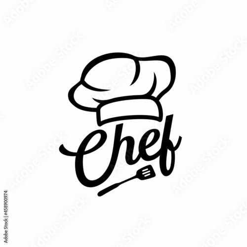 Kitchen Chef Design Logo template