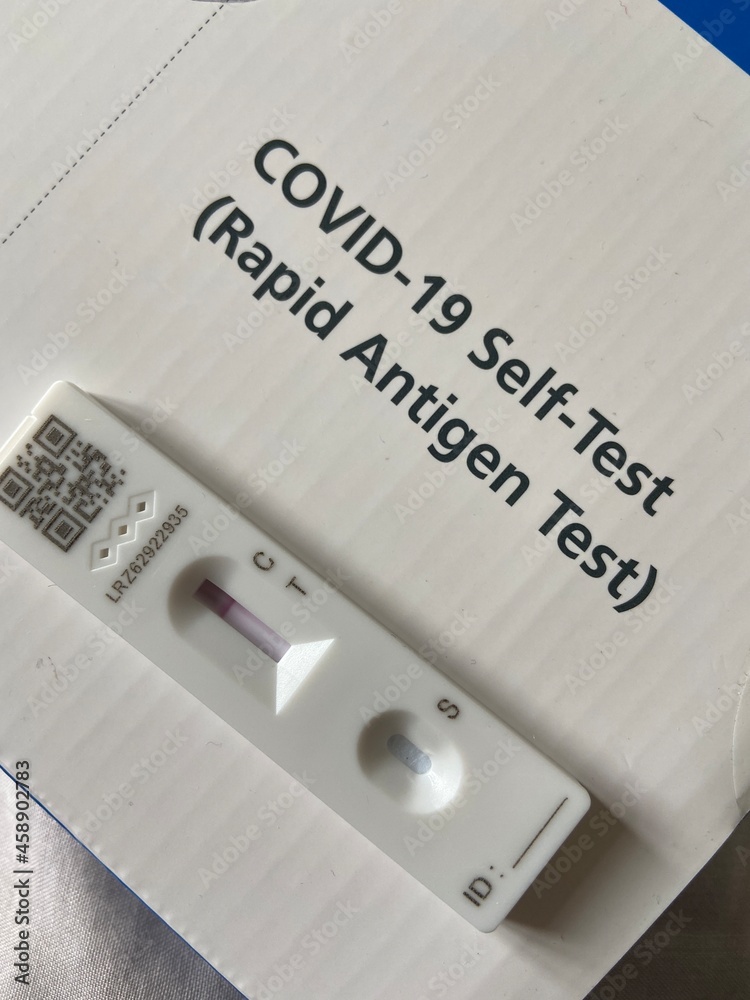 covid test, London, UK 20.9.2021 NHS COVID19 Self Test for Kids and