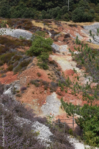 Parco Geotermico delle Biancane a Monterotondo Marittimo nella Valle del Diavolo in Toscana