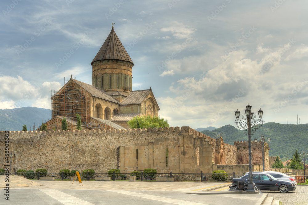 Mtskheta landmarks, Georgia, HDR Image