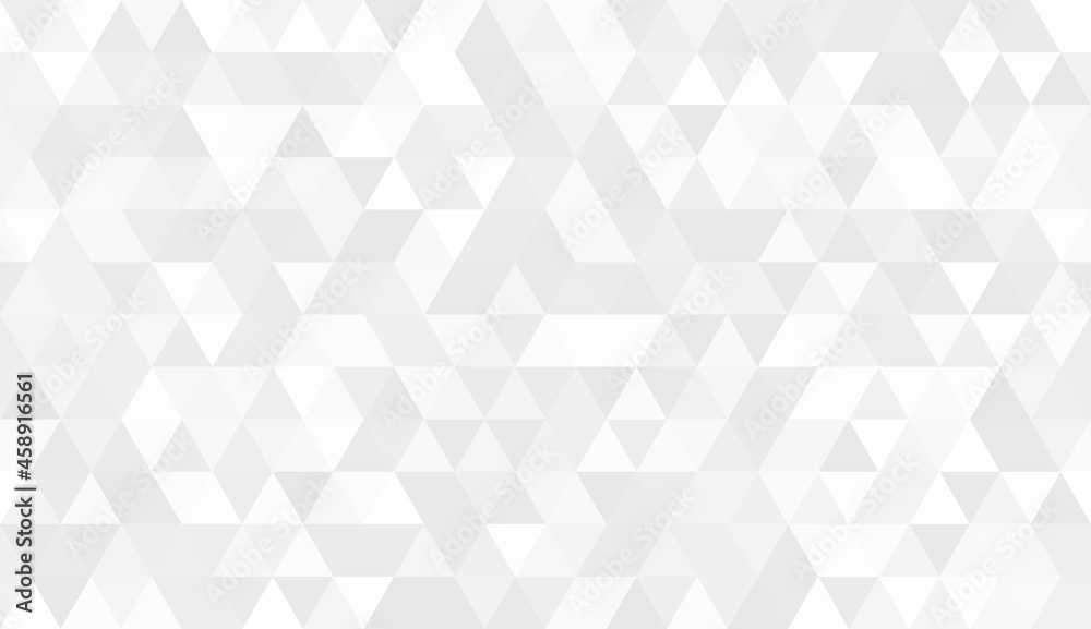 Abstract seamless pattern of geometric shapes. Mosaic background of triangles. Evenly spaced triangles in different shades of gray. Vector illustration Abstract seamless pattern of geometric shapes. Mosaic background of triangles. Evenly spaced triangles in different shades of gray. Vector illustration