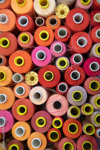 Spools of thread