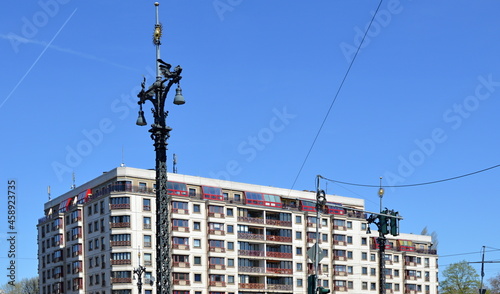 Strassenszene im Stadtteil Mitte, Berlin