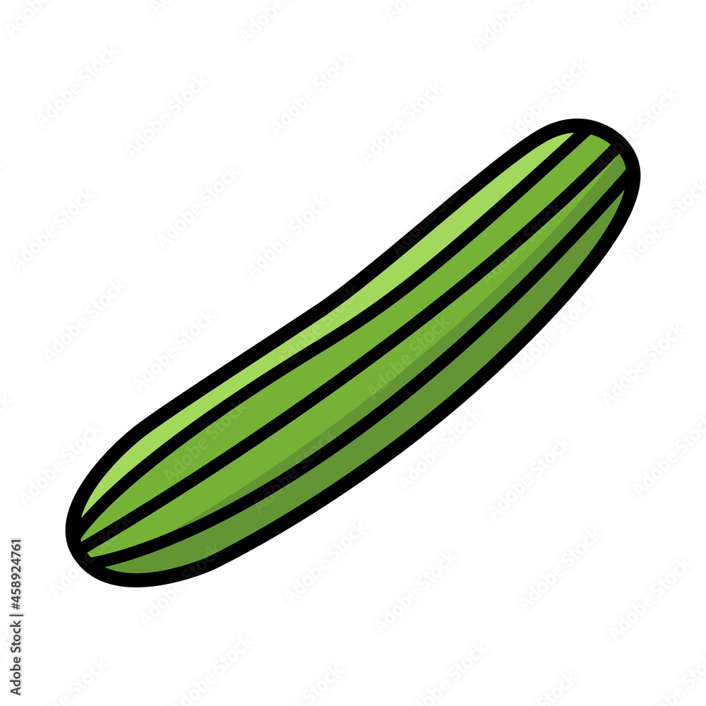cucumber - vegetables icon vector design template cucumber - vegetables icon vector design template