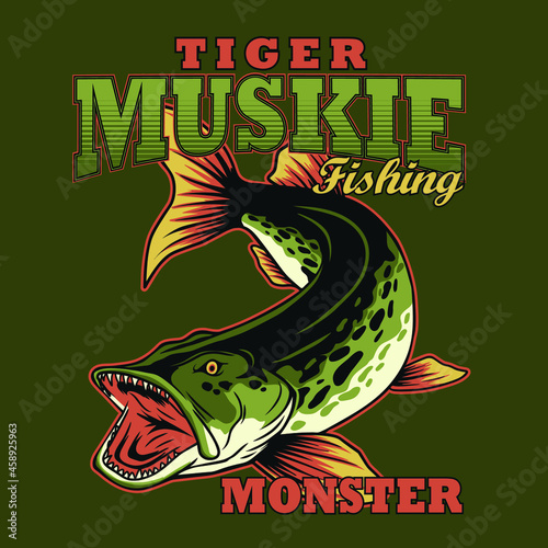 Muskellunge fishing design
